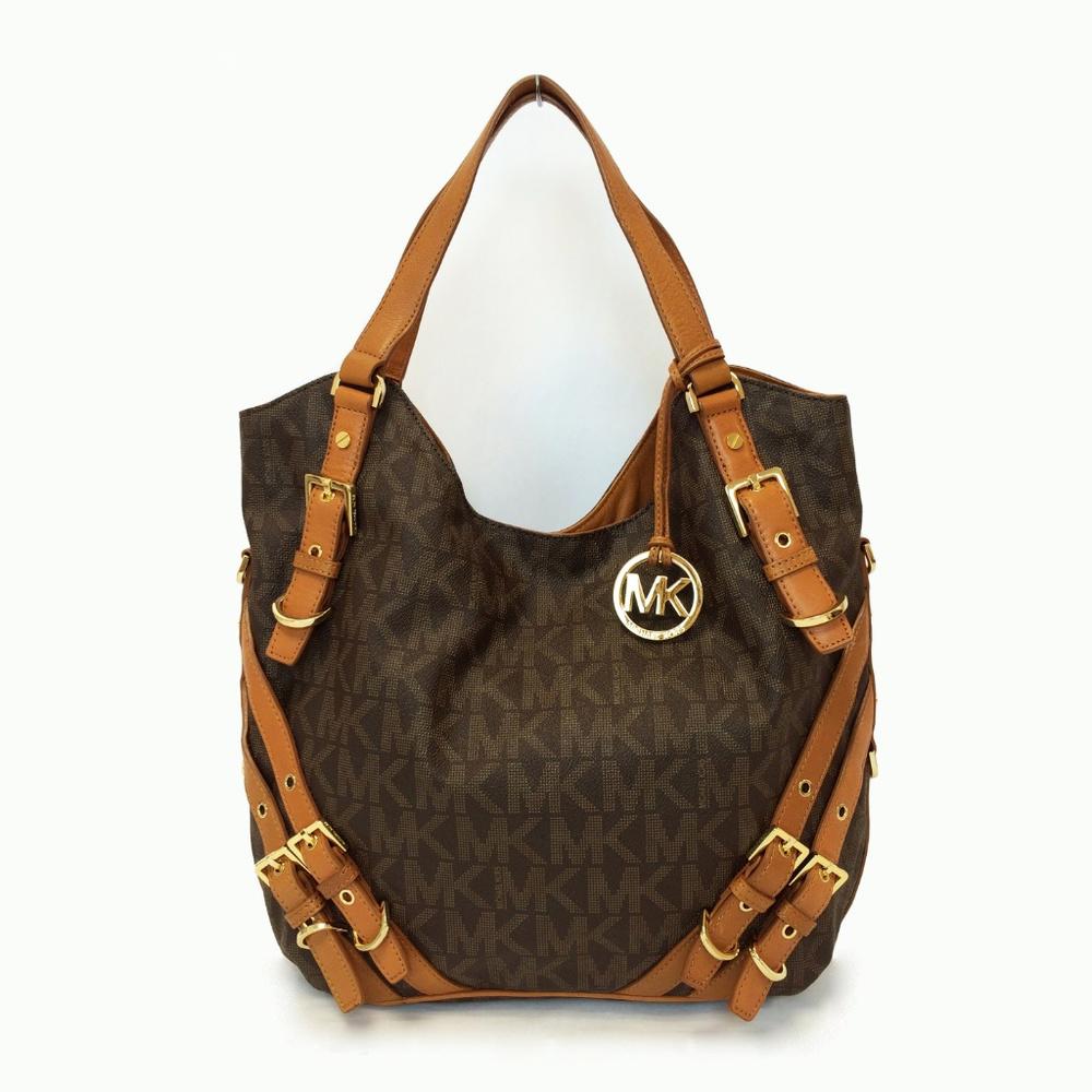 Michael by Michael Kors Milo Monogram Shoulder Bag