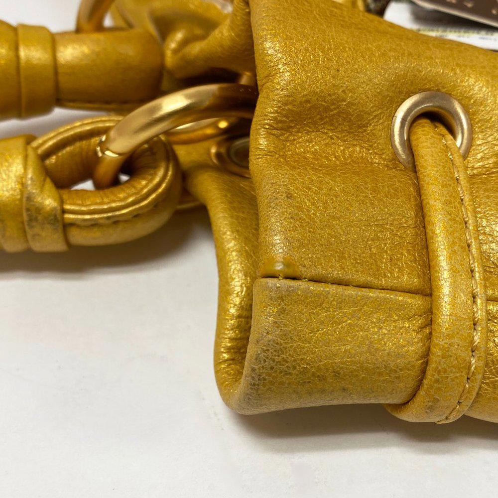 Fiore by Isabella Fiore Gold Corduroy Bag