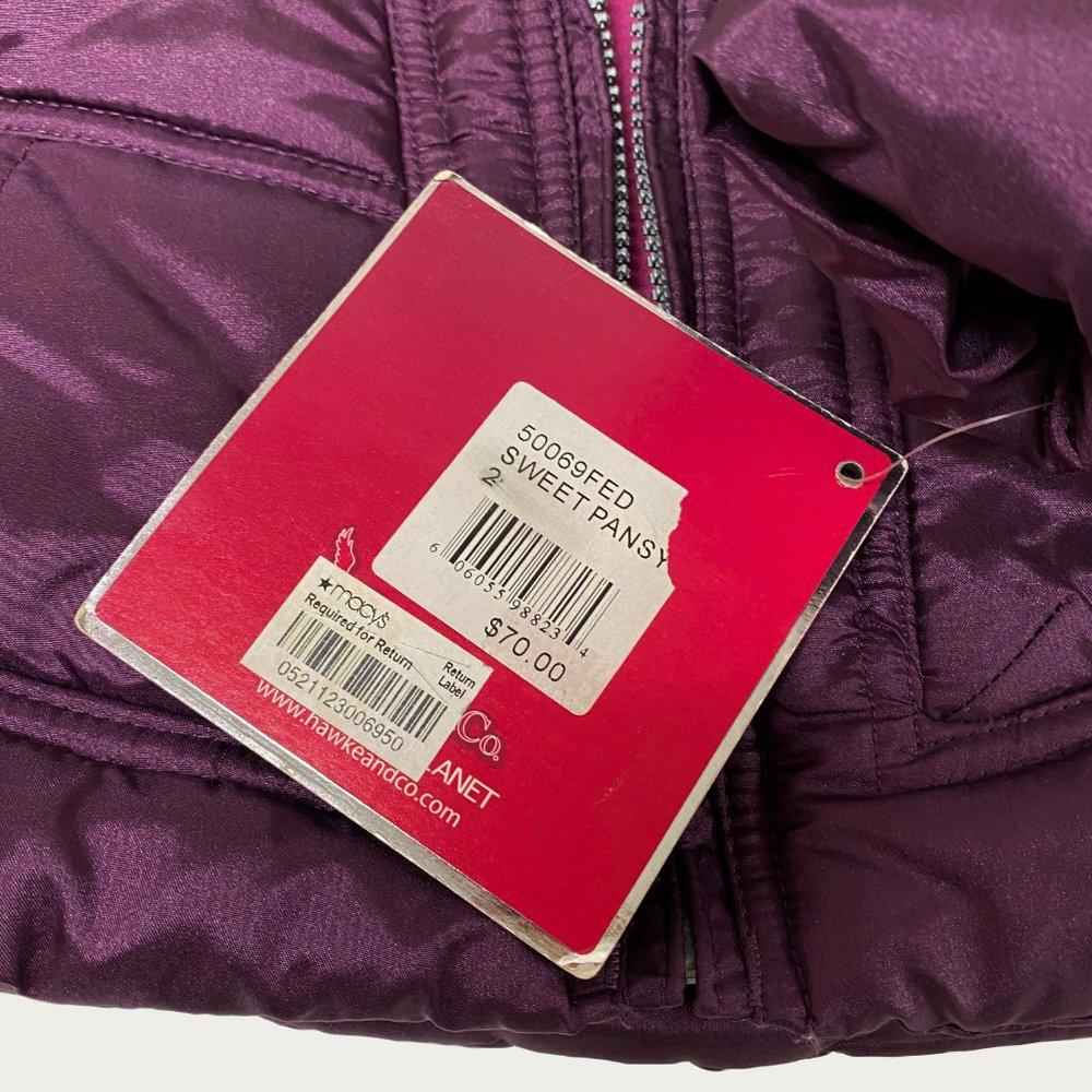 Hawke & Co. Sweet Pansy Puffer Coat