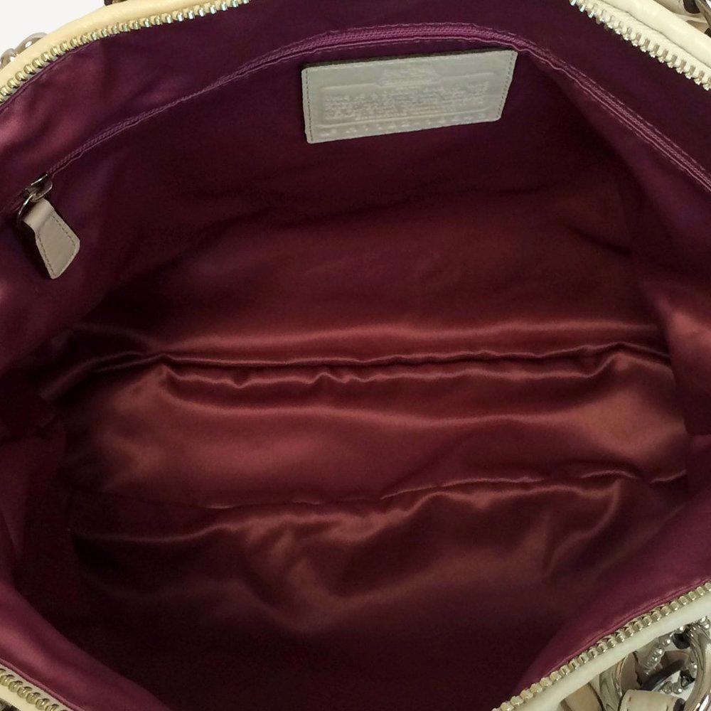 COACH 18643 Madison Gathered Leather Lindsey Satchel