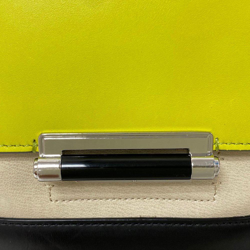DVF 440 Top Handle Color block Satchel