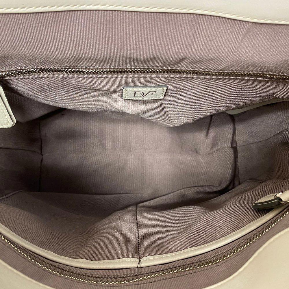 DVF 440 Top Handle Color block Satchel