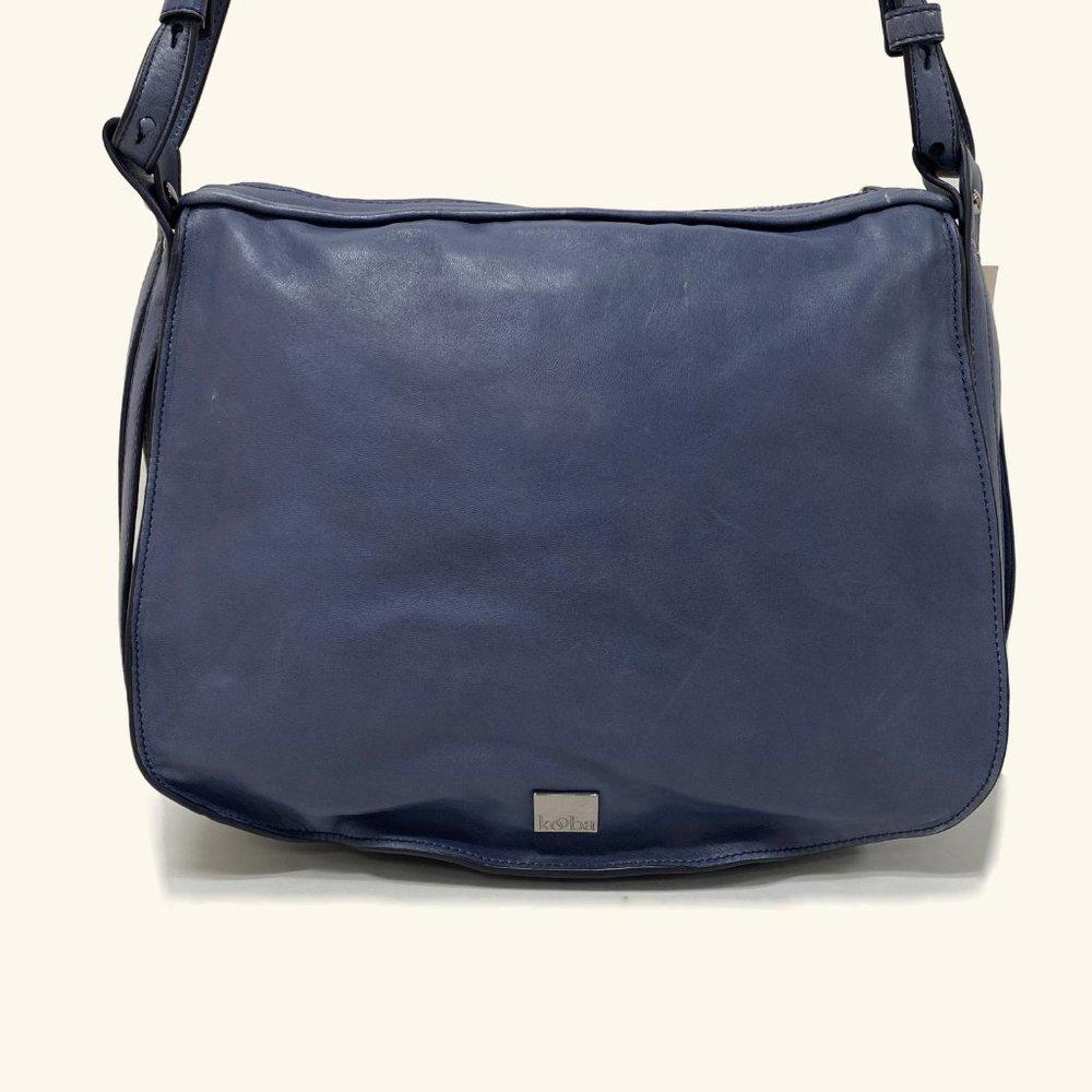 Kooba Leroy Denim Blue Crossbody Bag