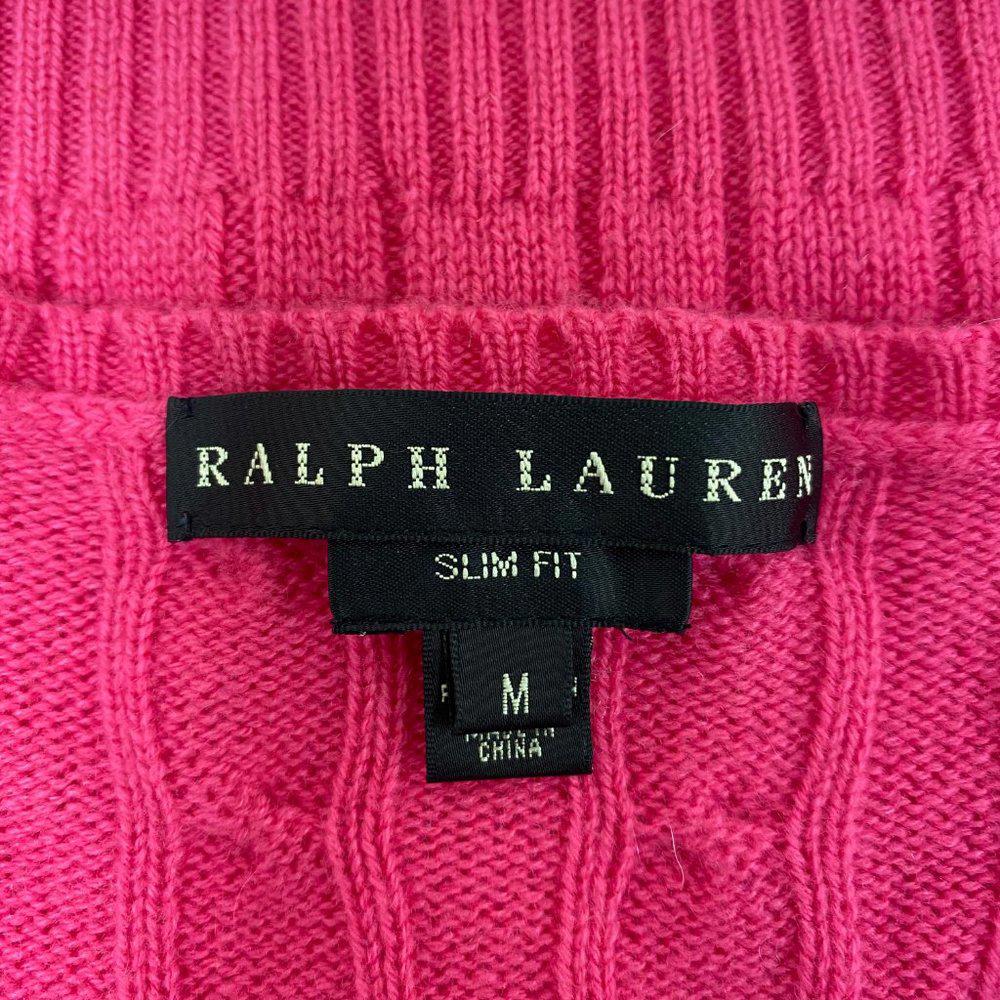 Ralph Lauren Pink Cashmere Sweater