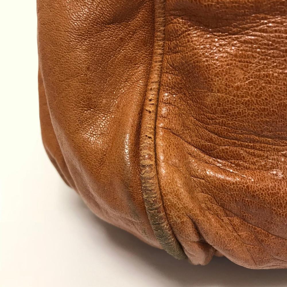 Chloe Ethel Nut Meg Leather Satchel Bag