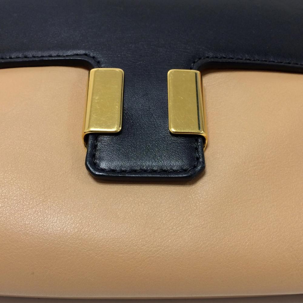 Chloe Amelia Leather Clutch Bag