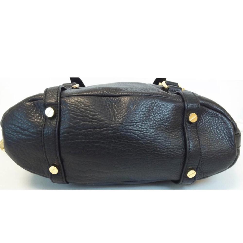 MICHAEL KORS Bedford Bowling Leather Satchel Bag
