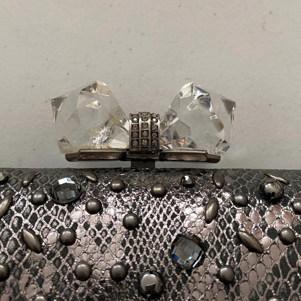 Judith Leiber Vanessa Metallic Clutch Bag