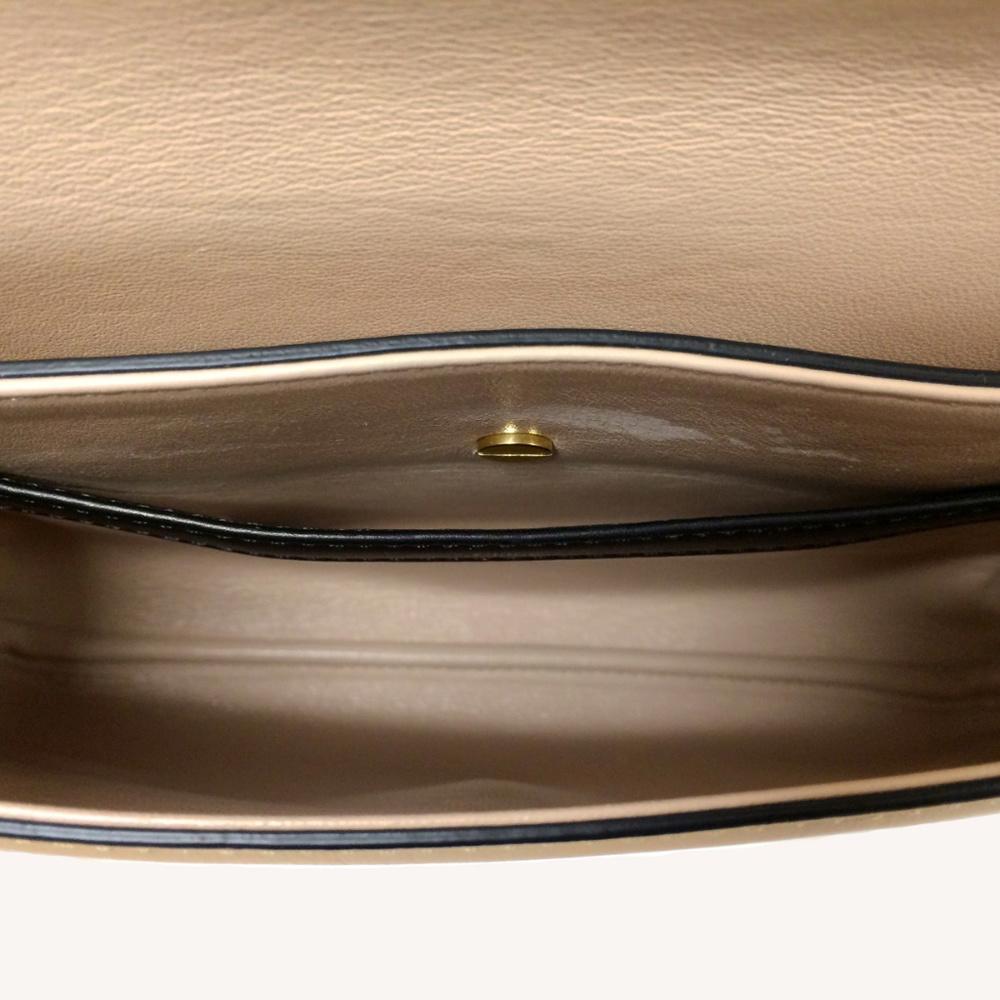 Chloe Amelia Leather Clutch Bag