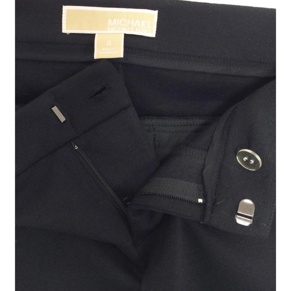 MICHAEL KORS Black Flare Pants Size 4