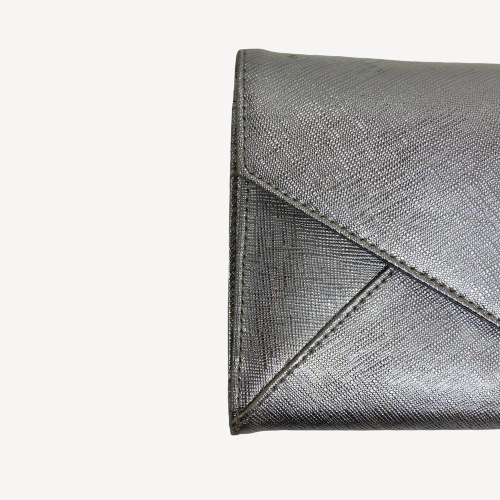 Tory Burch Silver Wristlet