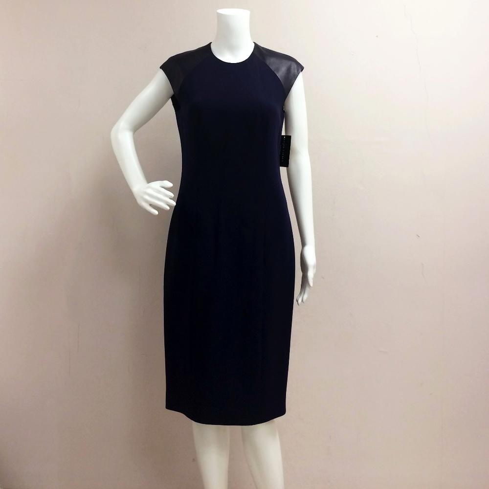 Ralph Lauren Shaded Navy Blue Dress