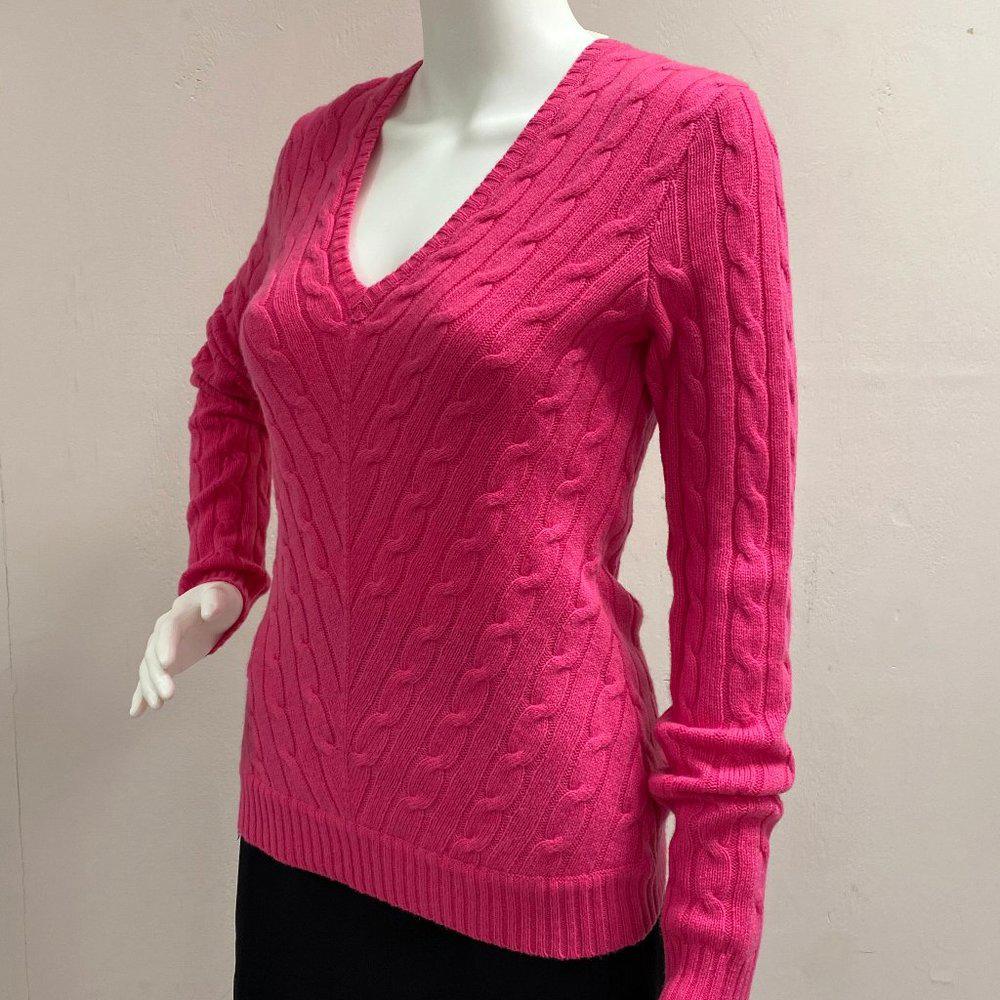 Ralph Lauren Pink Cashmere Sweater