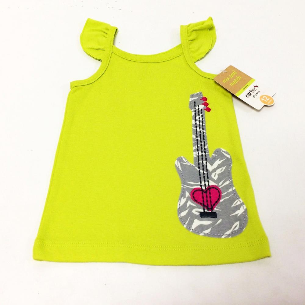 Carter's Playwear Bright Green Tank