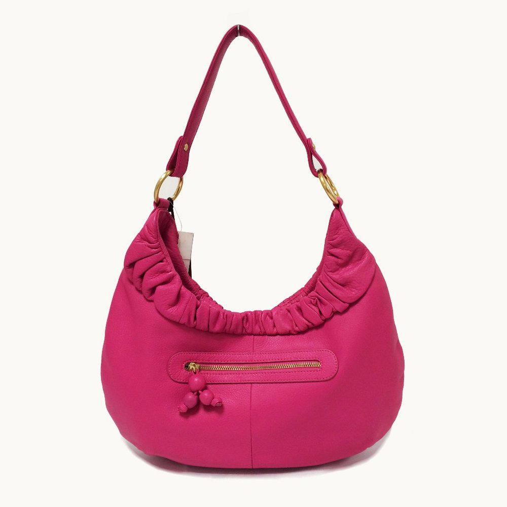 Fiore by Isabella Fiore Pink Stitch Flower Bag