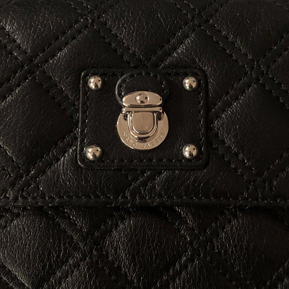 Marc Jacobs The Single Mini Quilted Black Crossbody Bag