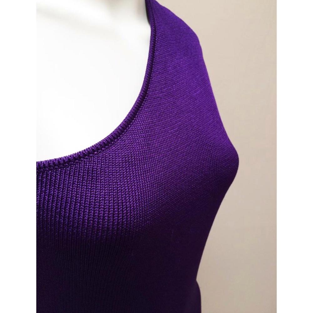 Ralph Lauren Asymmetrical Purple Dress
