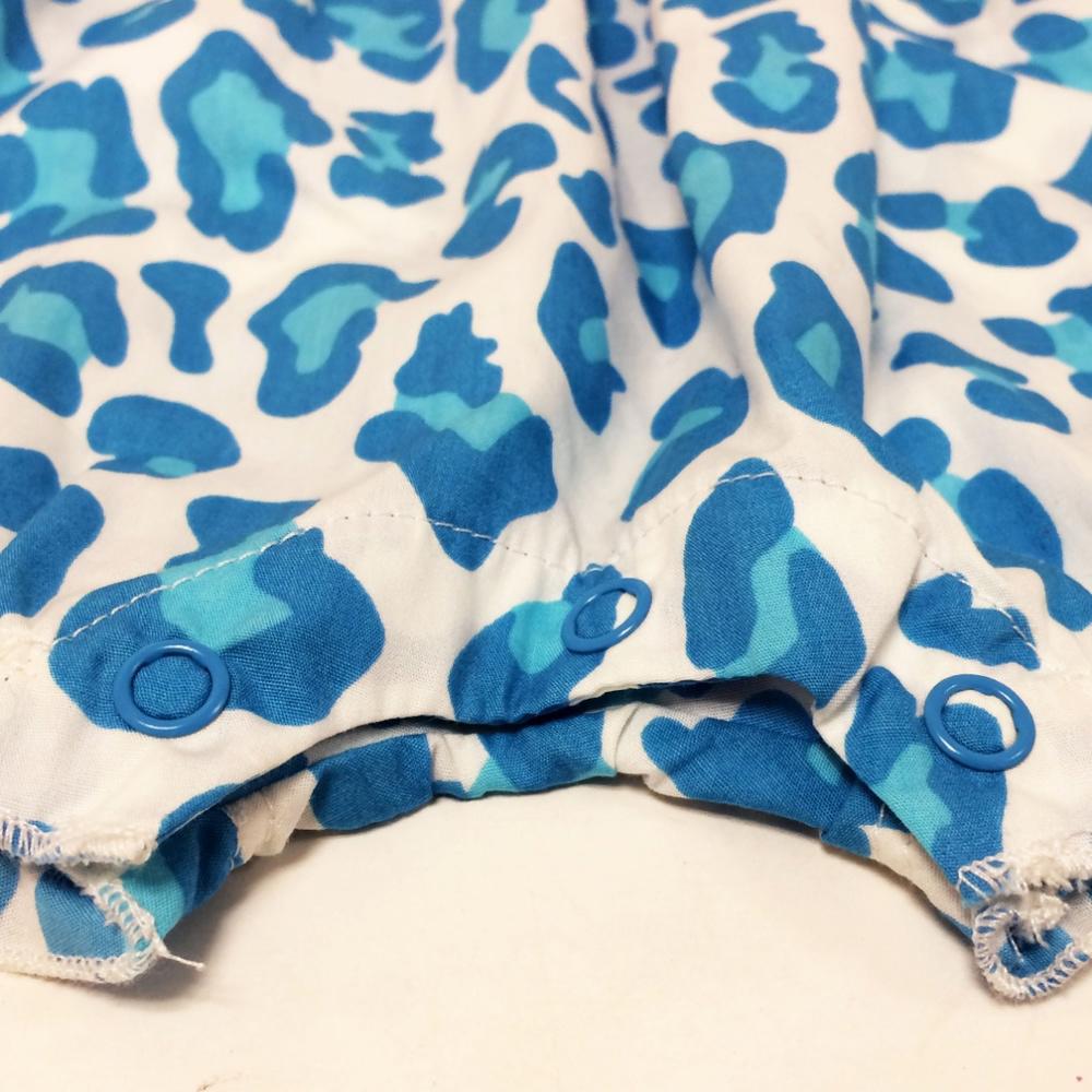 Carter's Playwear Blue Cheetah Sunsuit