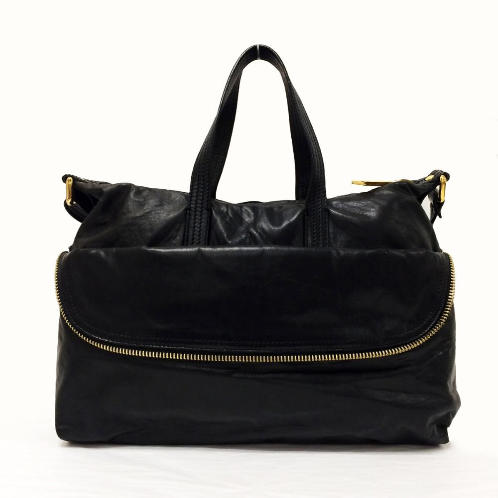 Fendi Two Way Black Leather Bag
