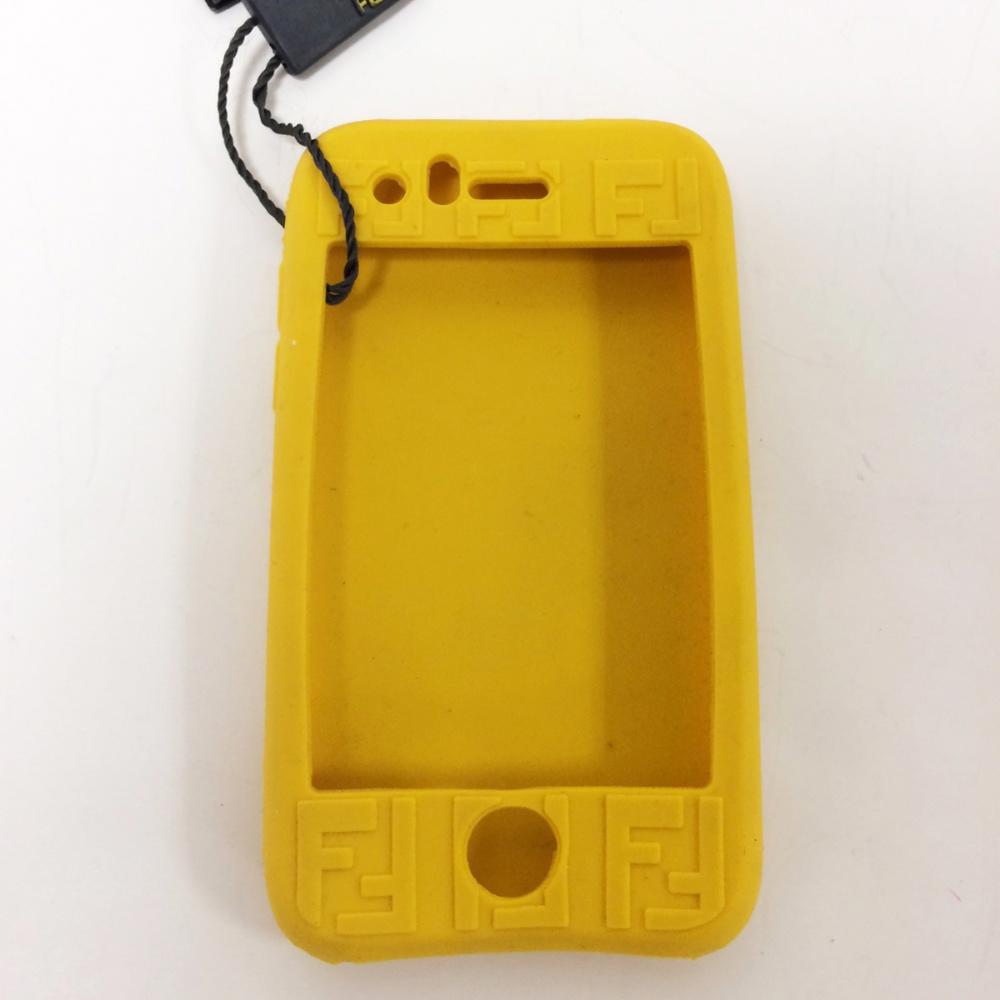 Fendi Giallo iPhone 4 Rubber Case