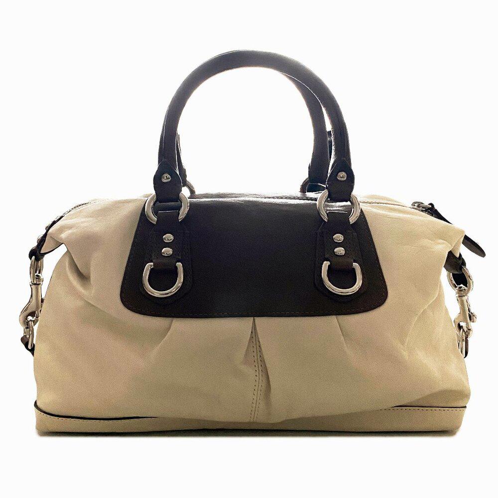 Coach F16445 Ashley Leather Satchel Bag