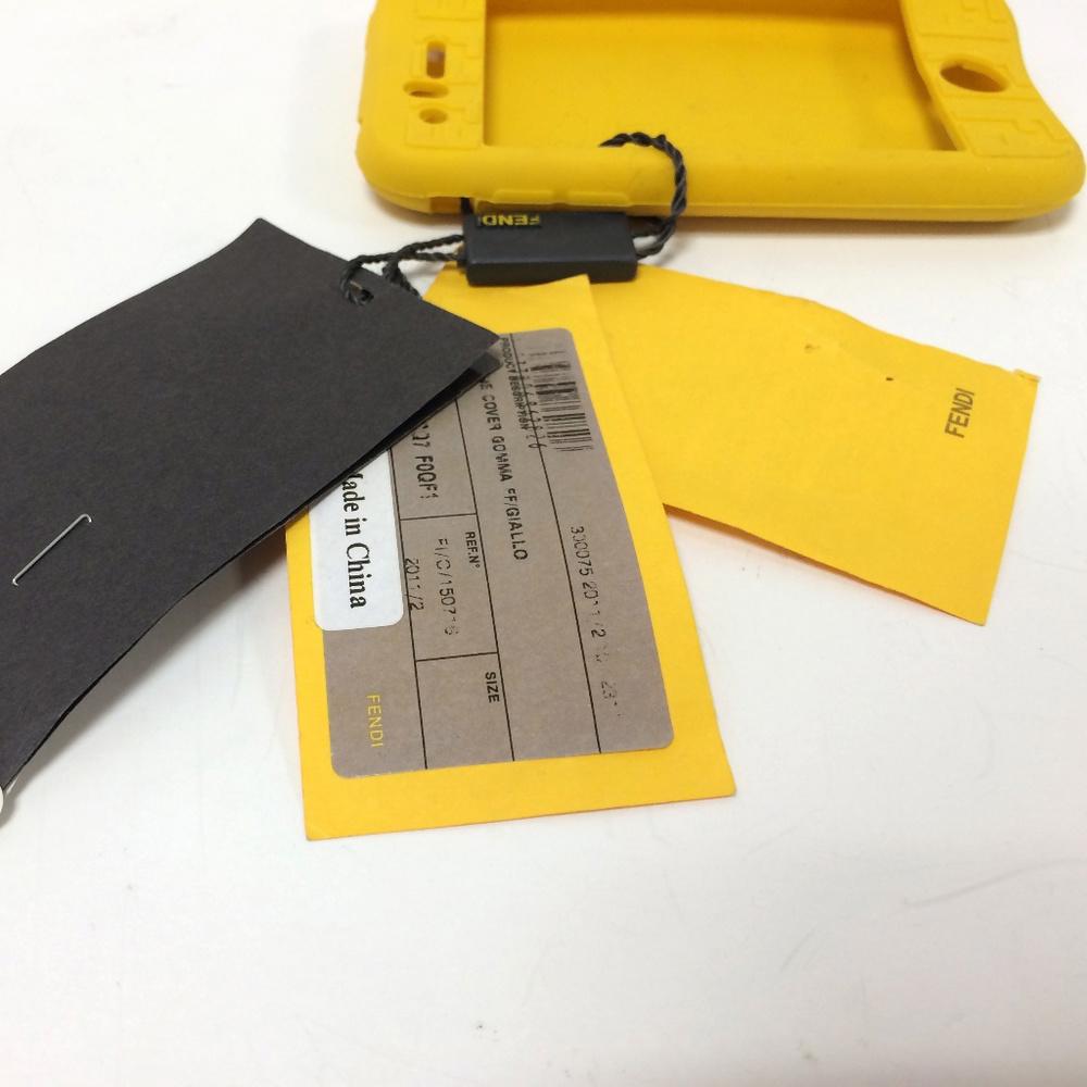 Fendi Giallo iPhone 4 Rubber Case