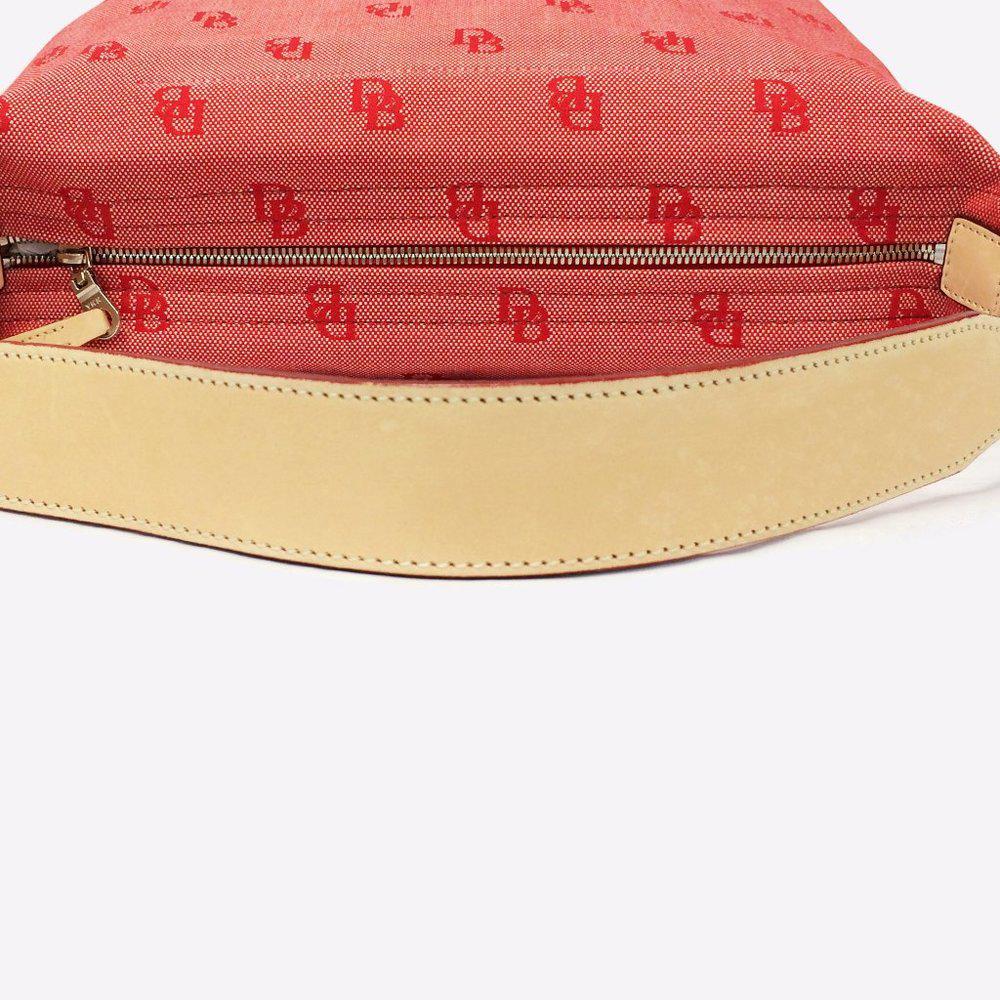 Dooney & Bourke Red Canvas Shoulder Bag