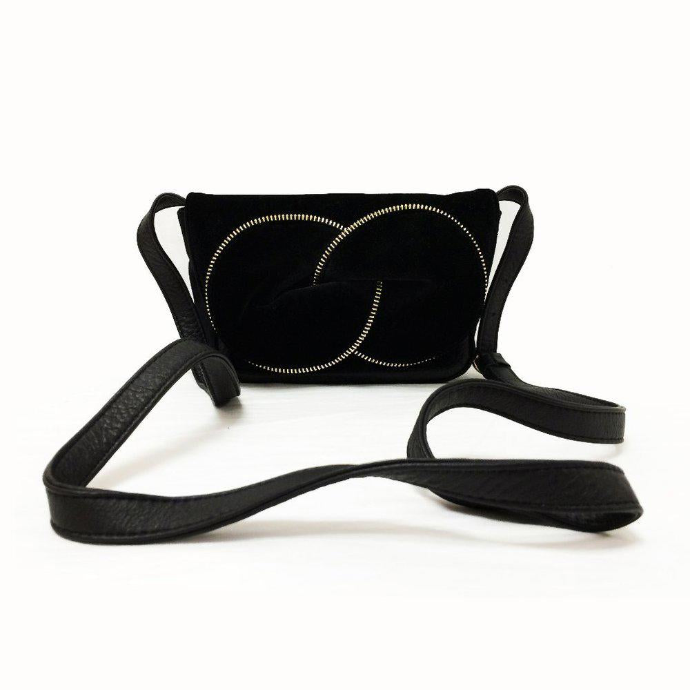 See by Chloe Black Suede Crossbody Bag