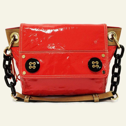 Milly Patent Leather Shoulder Bag