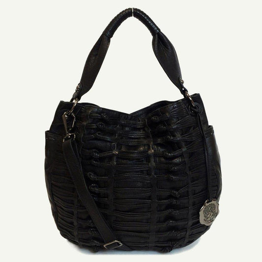 Vince Camuto Knotted Leather Hobo Bag