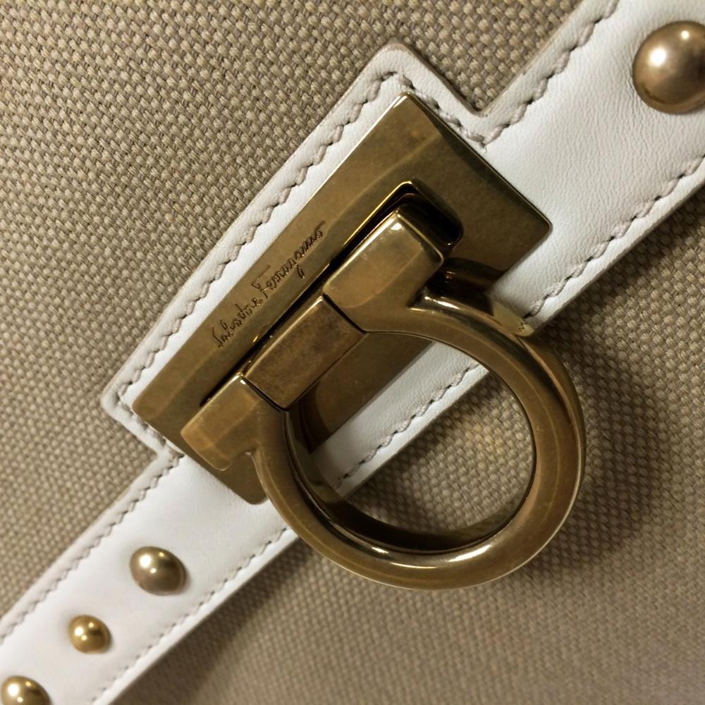 Salvatore Ferragamo Sofia Desert Satchel