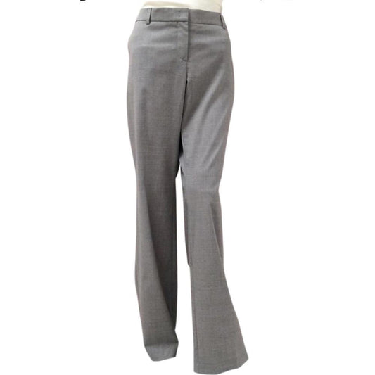Akris Punto Grey Flare Pants