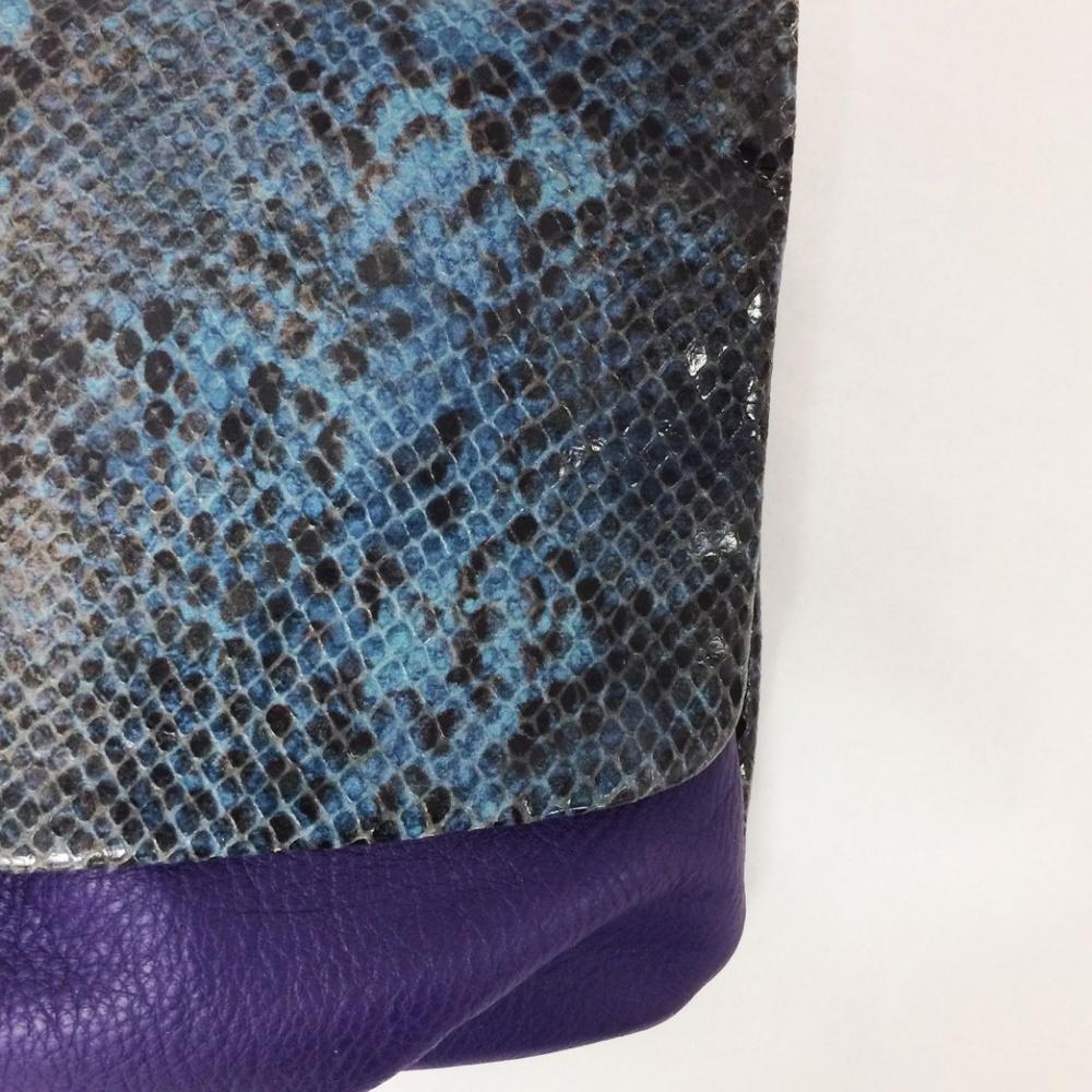 Elie Tahari Emory Python Embossed Bag