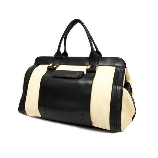 Chloe Large Alice Husky Leather Satchel