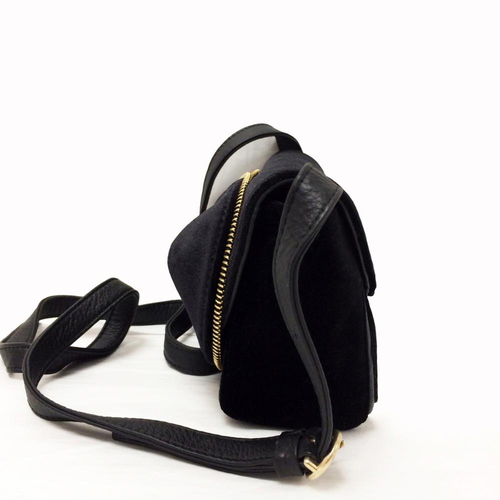 See by Chloe Black Suede Crossbody Bag