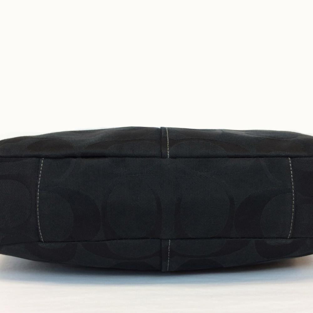 COACH 17834 Chelsea signature Ashlynn Black Hobo