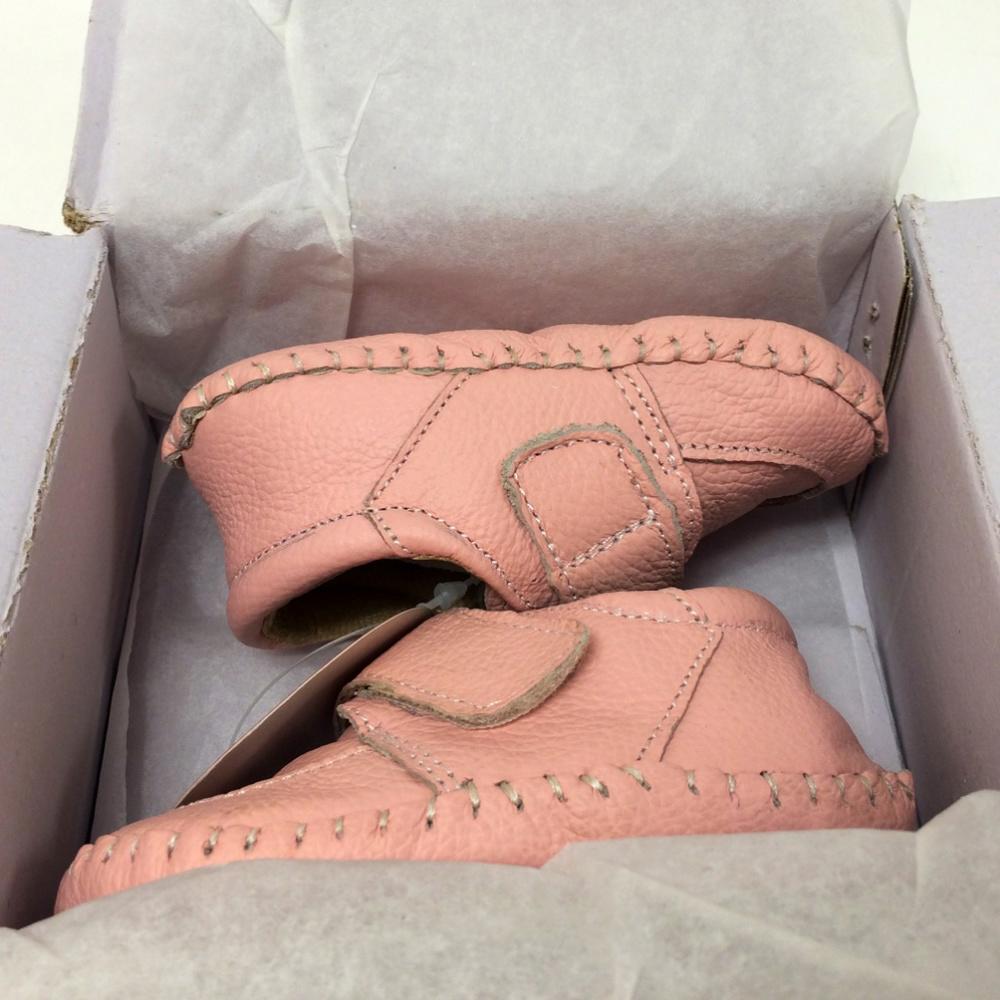 Toot Skooters Pink Handmade Baby Shoes