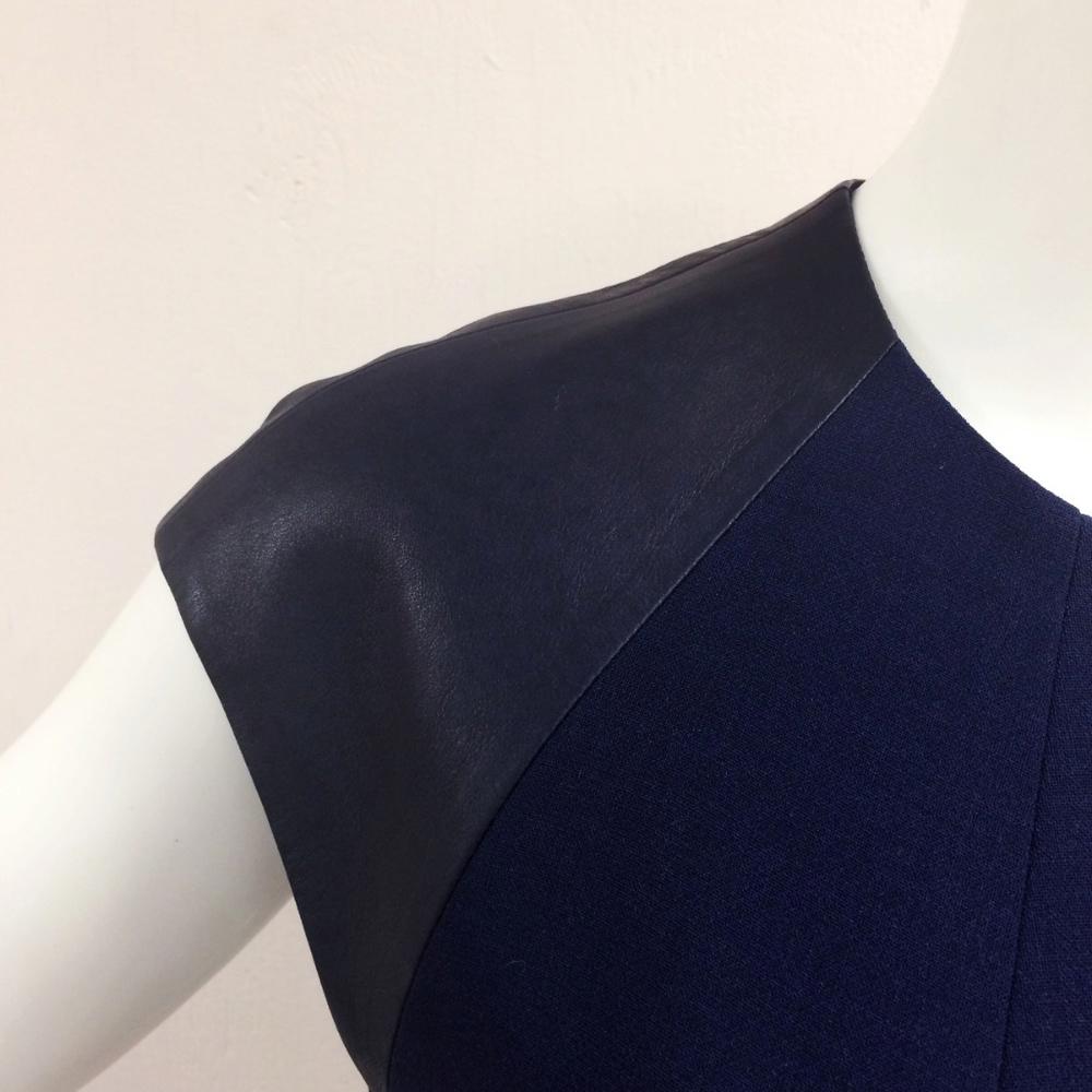 Ralph Lauren Shaded Navy Blue Dress