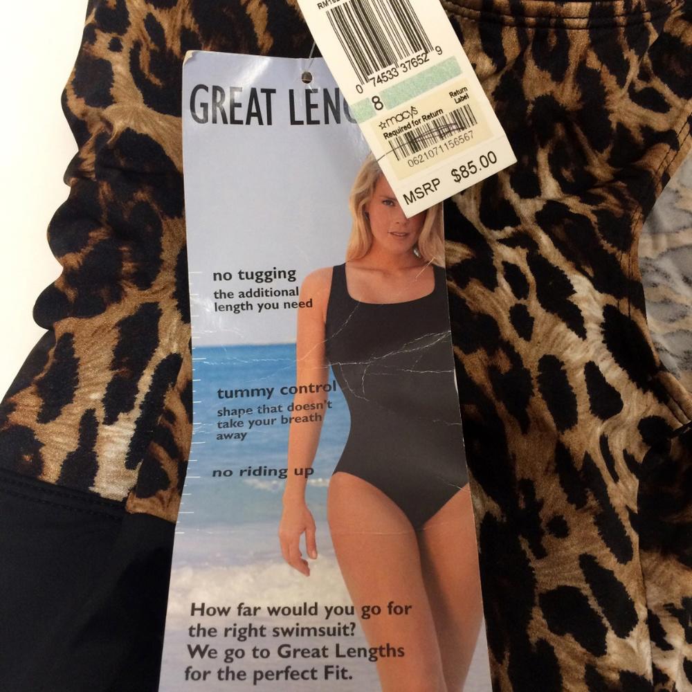 Great Lengths Cheetah Print Swimsuit