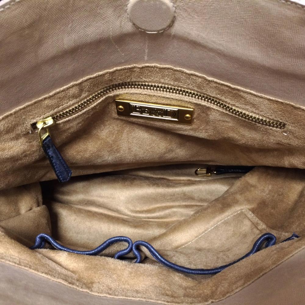 Be & D Celia Colorblock Shoulder Bag
