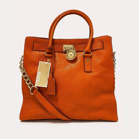 Michael by Michael Kors Tangerine Hamilton Bag