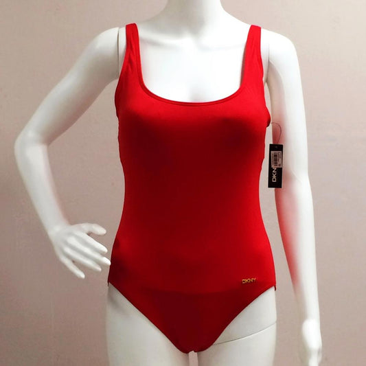 DKNY Flame Over the shoulder Swimsuit