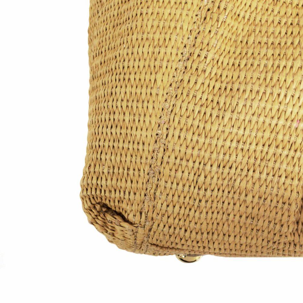 Michael by Michael Kors Natural Straw Satchel Bag