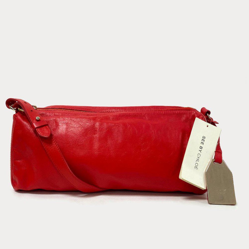 See by Chloe Flash Red Crossbody Bag