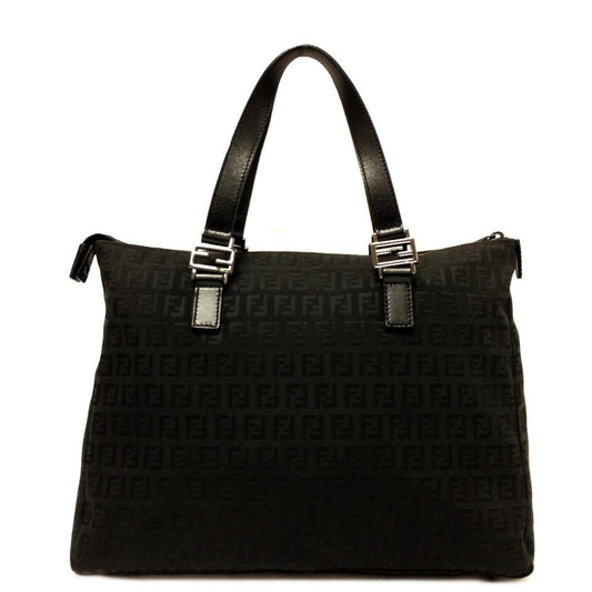 FENDI Zucca Roll Tote  Bag