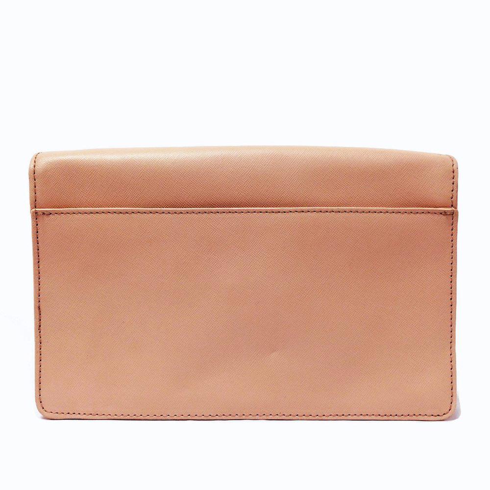 Tory Burch Robinson  Clutch Bag Blush Leather
