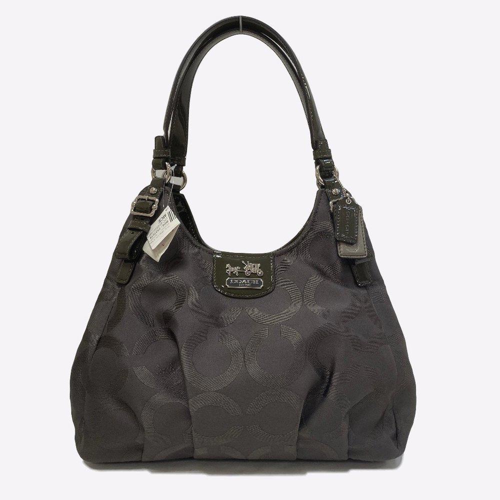 COACH 18763 Madison OP Art Maggie Shoulder Bag