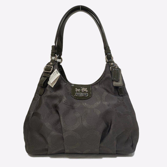 COACH 18763 Madison OP Art Maggie Shoulder Bag