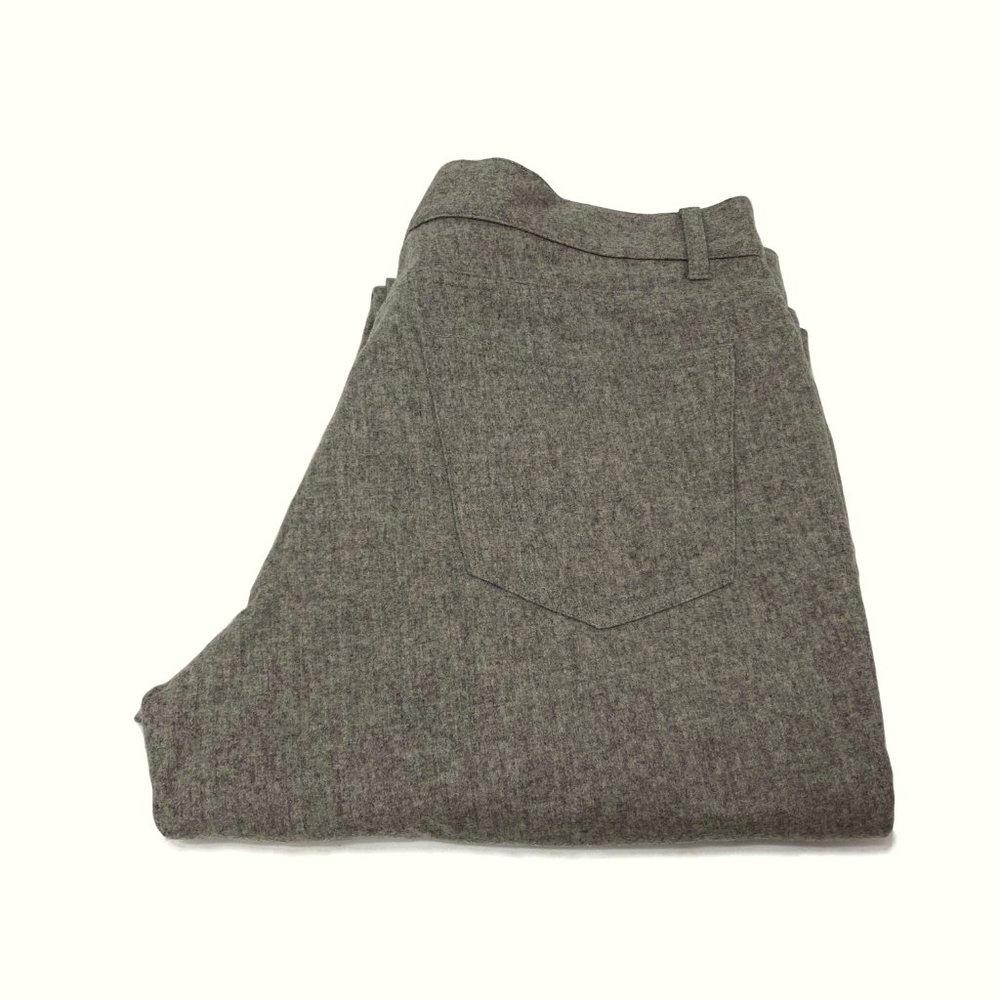 Ralph Lauren Heather Grey Wool Pants