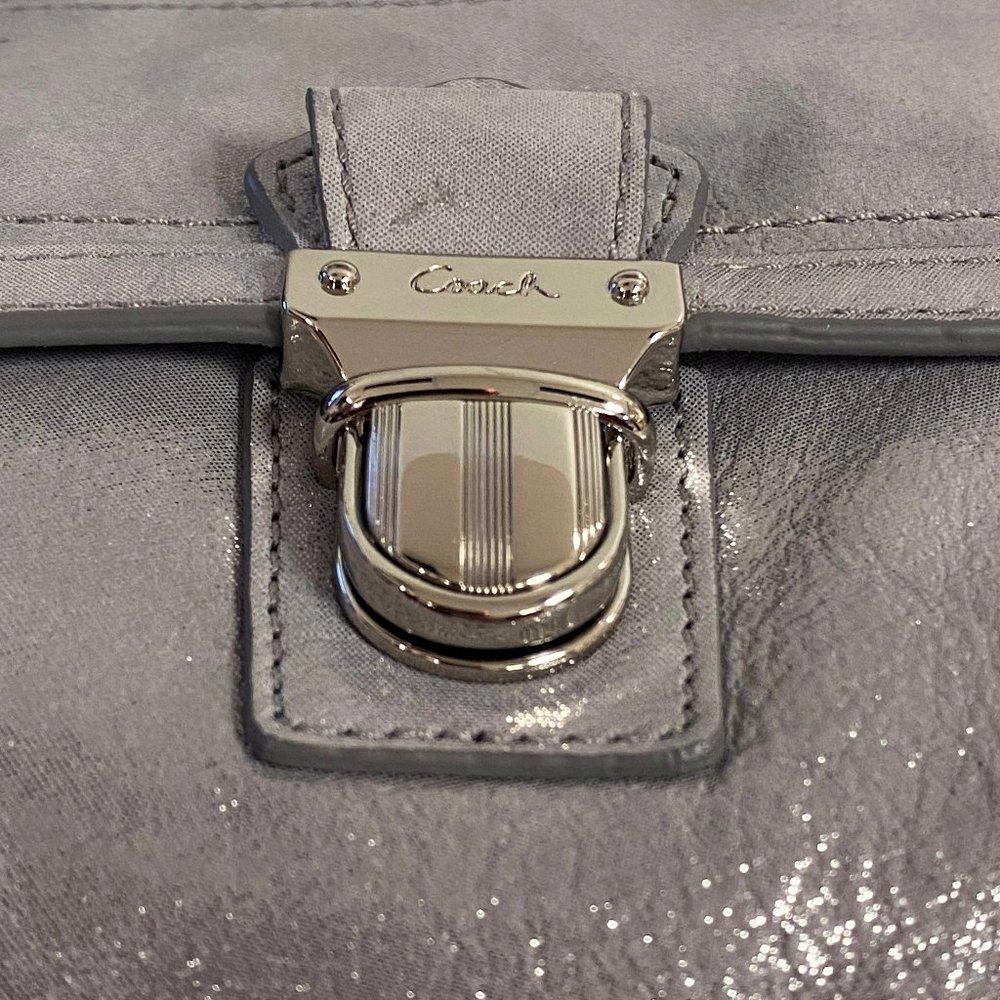 COACH 18160 Poppy Silver Layla Crossbody